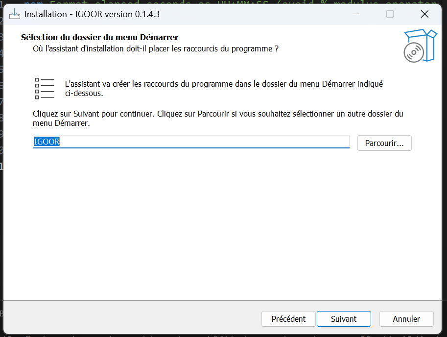 start menu